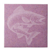 Lachsanstieg Fliese (Vorderseite)