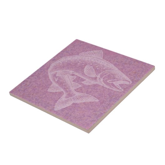 Lachsanstieg Fliese (Seite)