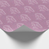 Lachsanstieg Geschenkpapier (Ecke)