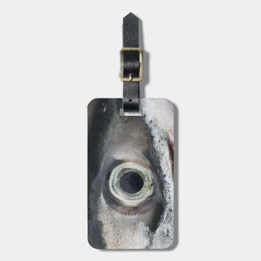 Lachsauge Gepäckanhänger (Vorderseite vertikal)