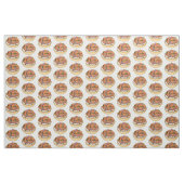 Lachsbagel-Cartoon Stoff (Fat Quarter (45,7 x 55,9 cm))