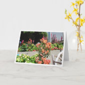 Lachse in der Blüte Karte (Gelbe Blume)