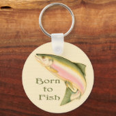 Lachse Schlüsselanhänger (Vorderseite)