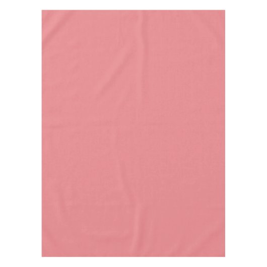 Lachsfarbene Tablette Tischdecke (Vorderseite)