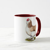 LachsFaverolle Henne Tasse (VorderseiteRechts)