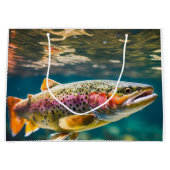 Lachsfisch Große Geschenktüte (Vorderseite)