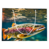 Lachsfisch Große Geschenktüte (Rückseite)