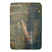 Lachsfische aus Boho Badematte (Vorderseite Vertikal)