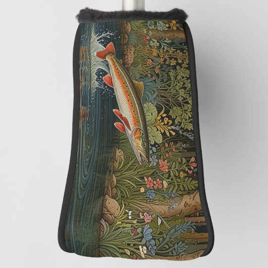 Lachsfische aus Boho Golf Headcover (Rotieren 90)