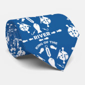 Lachsfischerei Kanada Krawatte (Gerollt)