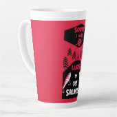 Lachsfischerei Kanada Milchtasse (Linke Ecke)