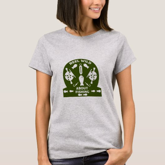 Lachsfischerei Kanada T-Shirt (Vorderseite)