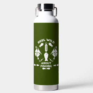 Lachsfischerei Kanada Trinkflasche