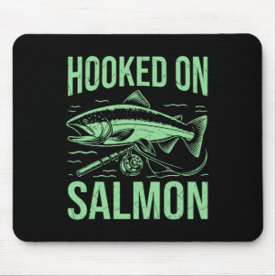 Lachsfischerei Mousepad