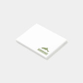 Lachsfischerei Post-it Klebezettel (angewinkelt)