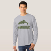 Lachsfischerei T-Shirt (Vorne ganz)