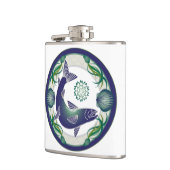 Lachsflasche Flachmann (Links)