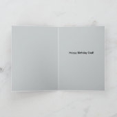 Lachsgrußkarte Karte (Innenseite)