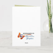 Lachskarte Karte (Rückseite)