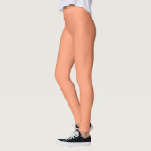 Lachslachs Schlichte Leggings (Links)