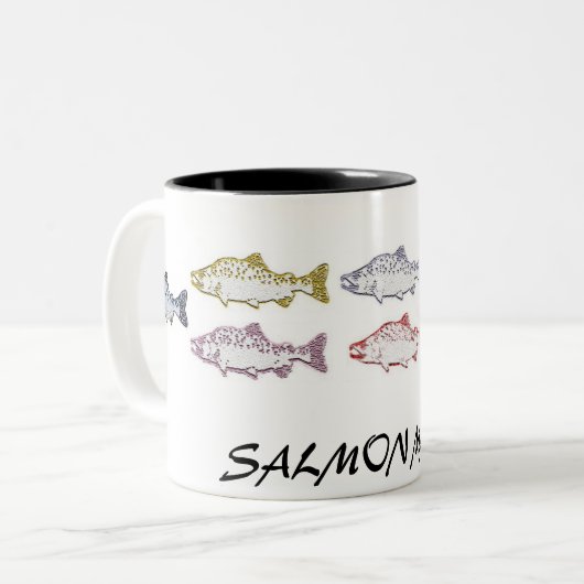 LACHSmann, KAFFEETASSE (Vorderseite Links)