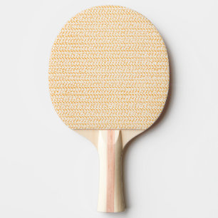 Lachspfirsich-Webart-Maschen-Blick Tischtennis Schläger
