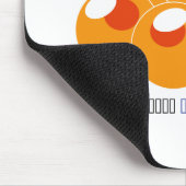 Lachsrogen Mousepad (Ecke)