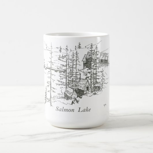 Lachssee-Tasse Kaffeetasse (Mittel)