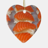 Lachssushi - Sashimi Keramik Ornament (Rechts)
