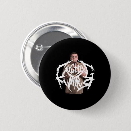 Lachsticker Button (Vorne & Hinten)