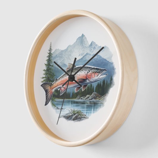 Lachswall-Uhr Uhr (Winkel)