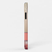 Lachsweiche Blume und ein Dreamy Maroon (Brokeh) Case-Mate iPhone Hülle (Hinten/Rechts)