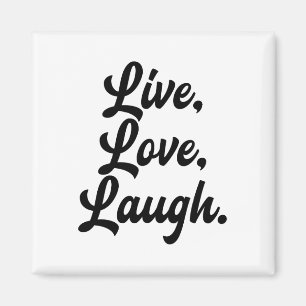 Lachte Liebe Live Retro Meditation Beachtliche Pos Magnet