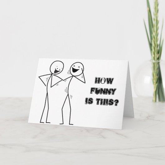 "LACHTEN" WIE FUNKTIONIERT ES? SIE SIND **50** KARTE (Vorderseite)