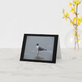 LACHTGOLL AUF DER STRANDKARTE KARTE (Gelbe Blume)