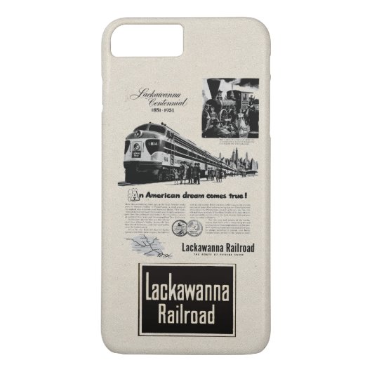 Lackawanna Railroad Centennial 1951 Case-Mate iPhone Hülle (Rückseite)