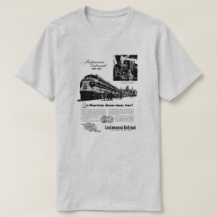 Lackawanna Railroad Jahrhundertfeier 1951 T-Shirt