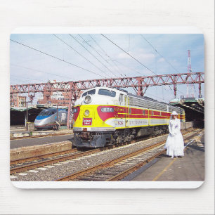 Lackawanna Railroad und Miss Phoebe Snow Mousepad