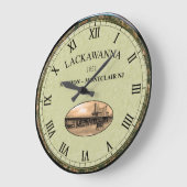 Lackawanna Station Große Wanduhr (Winkel)