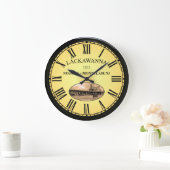 Lackawanna Station ~ Montclair New Jersey ~ Große Wanduhr (Zuhause)