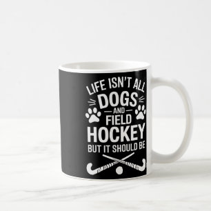 Lackenhockey-Hunde Lustiges Lackenhockey  Kaffeetasse