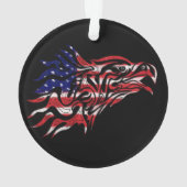 Lackfahne und Adler Ornament (Rückseite)