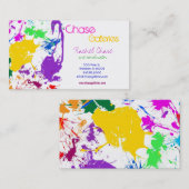 Lackgeschäftskarte Visitenkarte (Vorne/Hinten)