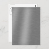 Lackgewebe Postkarte (Vorne/Hinten)