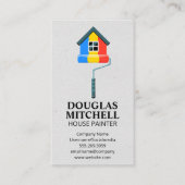 Lackhaus | Malerwalze Visitenkarte (Vorderseite)