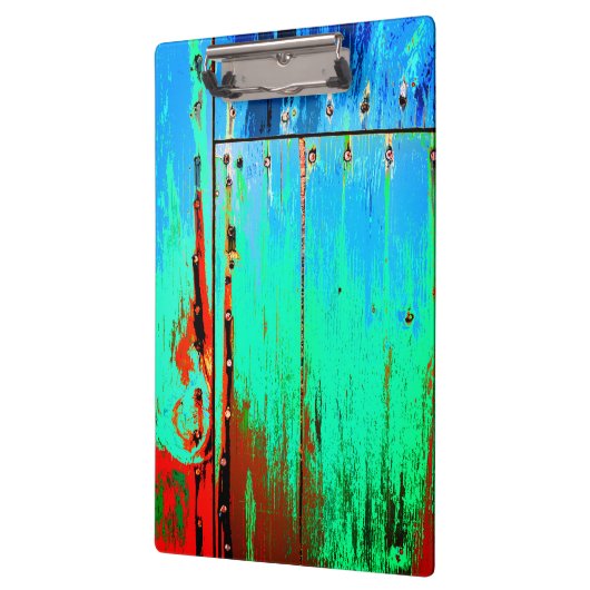 lackierte Holzplatte Klemmbrett (Links)