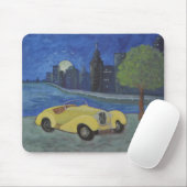 Lackierte Oldtimer in der Stadt Mousepad (Mit Mouse)