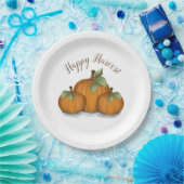 Lackierte Pumpkins Papierplatte Pappteller (Party)