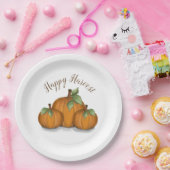 Lackierte Pumpkins Papierplatte Pappteller (Party)