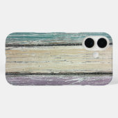 Lackiertes Shabby Chic Holz Case-Mate iPhone Hülle (Rückseite (Horizontal))